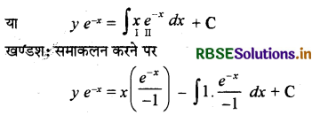 RBSE Solutions for Class 12 Maths Chapter 9 अवकल समीकरण Ex 9.6 9