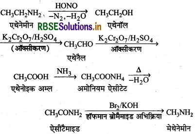 RBSE Solutions for Class 12 Chemistry Chapter  13 ऐमीन 28