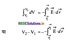 RBSE Class 12 Physics Important Questions Chapter 2 स्थिर वैद्युत विभव तथा धारिता 13
