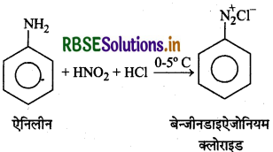 RBSE Solutions for Class 12 Chemistry Chapter  13 ऐमीन 62