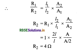 RBSE Class 12 Physics Important Questions Chapter 3  विद्युत धारा 27