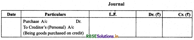 RBSE Class 11 Accountancy Notes Chapter 3 Recording of Transactions-I 9