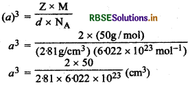 RBSE Class 12 Chemistry Important Questions Chapter 1 ठोस अवस्था 26