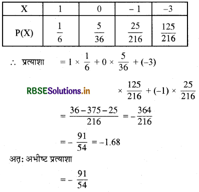 RBSE Solutions for Class 12 Maths Chapter 13 प्रायिकता विविध प्रश्नावली 10