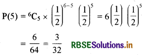 RBSE Solutions for Class 12 Maths Chapter 13 प्रायिकता Ex 13.5 1