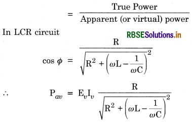 RBSE Class 12 Physics Notes Chapter 7 Alternating Current 1
