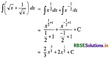 RBSE Solutions for Class 12 Maths Chapter 7 समाकलन Ex 7.1 13