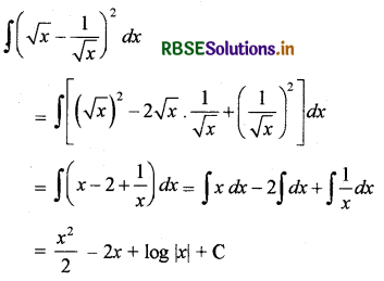 RBSE Solutions for Class 12 Maths Chapter 7 समाकलन Ex 7.1 5
