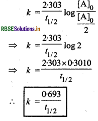 RBSE Class 12 Chemistry Important Questions Chapter 4 रासायनिक बलगतिकी 29
