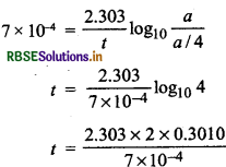 RBSE Class 12 Chemistry Important Questions Chapter 4 रासायनिक बलगतिकी 48