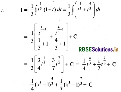 RBSE Solutions for Class 12 Maths Chapter 7 समाकलन Ex 7.2 11