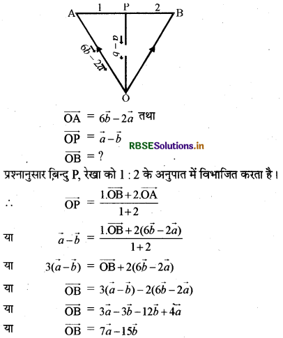 RBSE Class 12 Maths Important Questions Chapter 10 सदिश बीजगणित 13