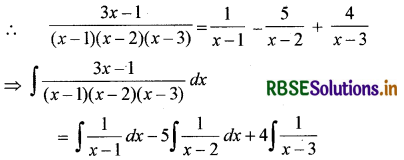 RBSE Solutions for Class 12 Maths Chapter 7 समाकलन Ex 7.5 3