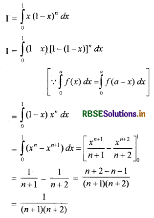 RBSE Solutions for Class 12 Maths Chapter 7 समाकलन Ex 7.11 7