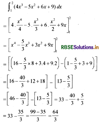RBSE Solutions for Class 12 Maths Chapter 7 समाकलन Ex 7.9 2