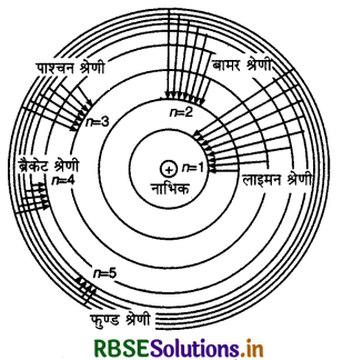 RBSE Class 12 Physics Important Questions Chapter 12 परमाणु 18