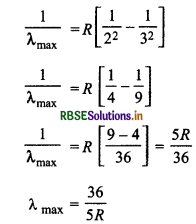 RBSE Class 12 Physics Important Questions Chapter 12 परमाणु 19