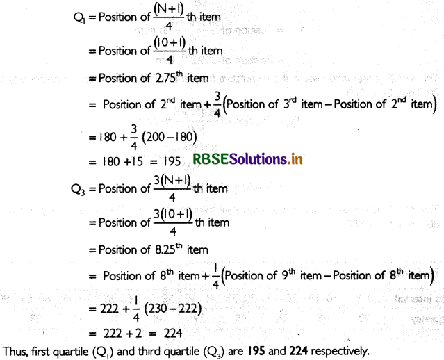 RBSE Class 11 Economics Important Questions Chapter 4 Presentation of Data 57