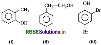 RBSE Class 12 Chemistry Important Questions Chapter 11 ऐल्कोहॉल, फीनॉल एवं ईथर 13