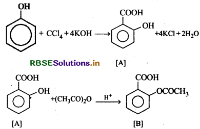RBSE Class 12 Chemistry Important Questions Chapter 11 ऐल्कोहॉल, फीनॉल एवं ईथर 40