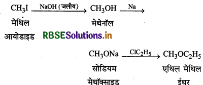 RBSE Class 12 Chemistry Important Questions Chapter 11 ऐल्कोहॉल, फीनॉल एवं ईथर 92