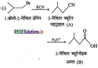 RBSE Class 12 Chemistry Important Questions Chapter 12 ऐल्डिहाइड, कीटोन एवं कार्बोक्सिलिक अम्ल 107