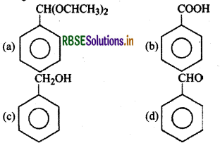 RBSE Class 12 Chemistry Important Questions Chapter 12 ऐल्डिहाइड, कीटोन एवं कार्बोक्सिलिक अम्ल 118
