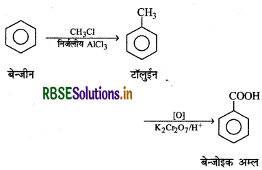 RBSE Class 12 Chemistry Important Questions Chapter 12 ऐल्डिहाइड, कीटोन एवं कार्बोक्सिलिक अम्ल 86