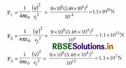 RBSE Solutions for Class 12 Physics Chapter 1 Electric Charges and Fields 28