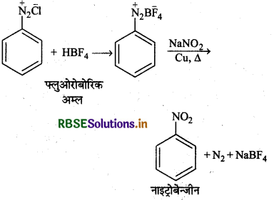 RBSE Class 12 Chemistry Important Questions Chapter 13 ऐमीन102