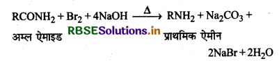 RBSE Class 12 Chemistry Important Questions Chapter 13 ऐमीन17