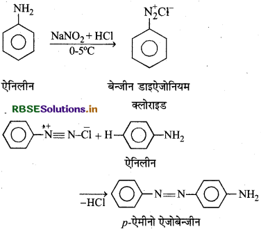 RBSE Class 12 Chemistry Important Questions Chapter 13 ऐमीन55