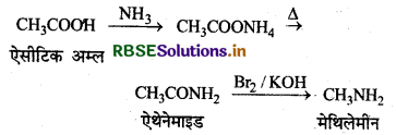 RBSE Class 12 Chemistry Important Questions Chapter 13 ऐमीन65