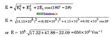 RBSE Solutions for Class 12 Physics Chapter 2 Electrostatic Potential and Capacitance 12