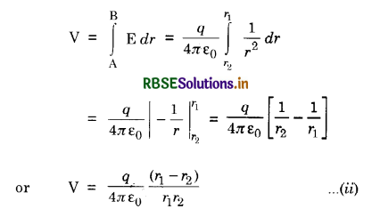 RBSE Solutions for Class 12 Physics Chapter 2 Electrostatic Potential and Capacitance 26