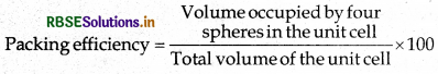 RBSE Solutions for Class 12 Chemistry Chapter 1 The Solid State 17