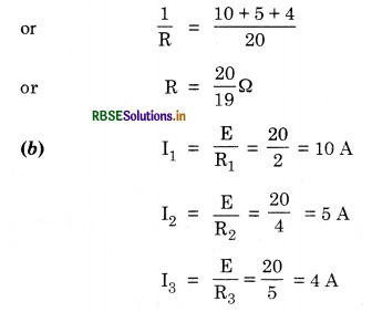 RBSE Solutions for Class 12 Physics Chapter 3 Current Electricity 3