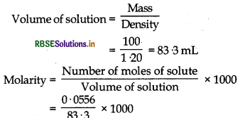 RBSE Solutions for Class 12 Chemistry Chapter 2 Solutions 15