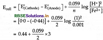 RBSE Solutions for Class 12 Chemistry Chapter 3 Electrochemistry 8