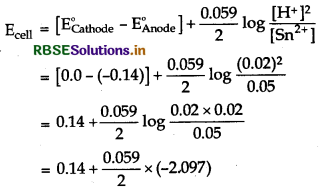 RBSE Solutions for Class 12 Chemistry Chapter 3 Electrochemistry 9