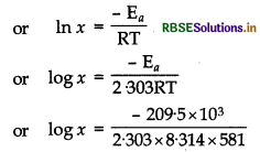 RBSE Solutions for Class 12 Chemistry Chapter 4 Chemical Kinetics 6