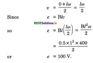 RBSE Solutions for Class 12 Physics Chapter 6 Electromagnetic Induction 6