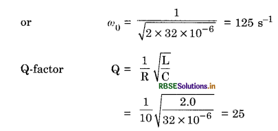 RBSE Solutions for Class 12 Physics Chapter 7 Alternating Current 2