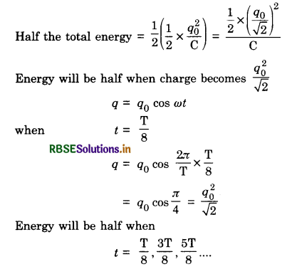 RBSE Solutions for Class 12 Physics Chapter 7 Alternating Current 6