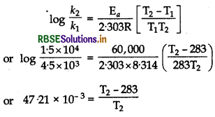 RBSE Solutions for Class 12 Chemistry Chapter 4 Chemical Kinetics 27