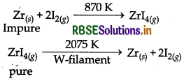 RBSE Solutions for Class 12 Chemistry Chapter 6 General Principles and Processes of Isolation of Elements 13