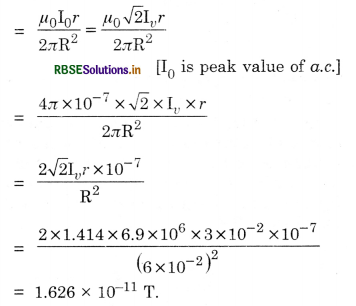 RBSE Solutions for Class 12 Physics Chapter 8 Electromagnetic Waves 4