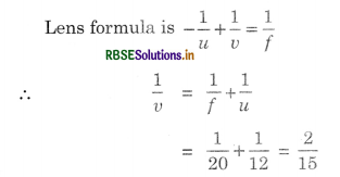 RBSE Solutions for Class 12 Physics Chapter 9 Ray Optics and Optical Instruments 11