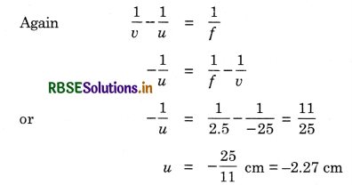 RBSE Solutions for Class 12 Physics Chapter 9 Ray Optics and Optical Instruments 16