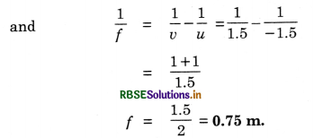 RBSE Solutions for Class 12 Physics Chapter 9 Ray Optics and Optical Instruments 21